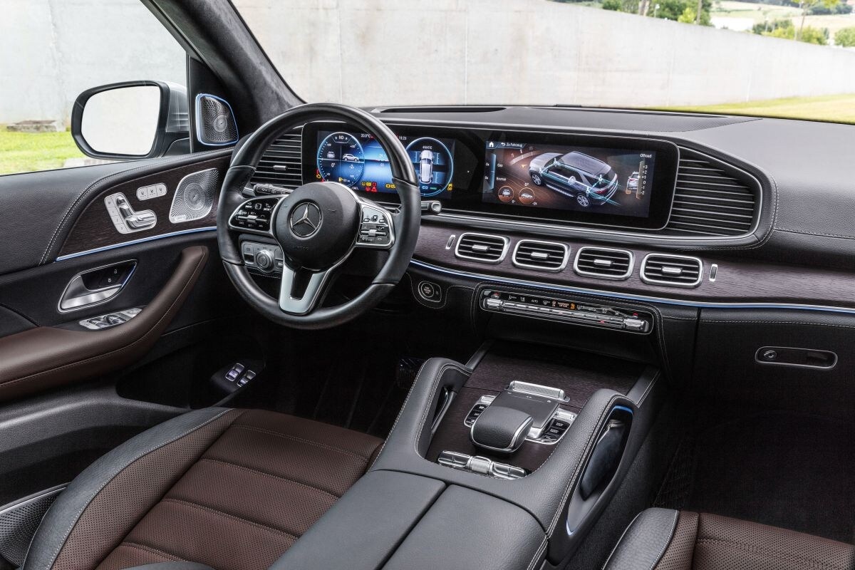 Mercedes-Benz GLE infotainment